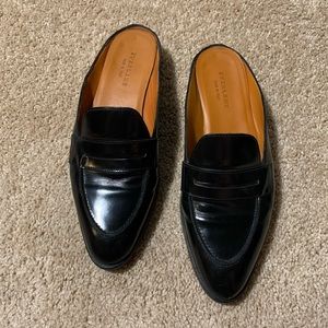 The modern penny loafer mule
